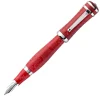 Montegrappa Sophia Loren Fountain Pen, Red & Silver - Model: ISICL_SR