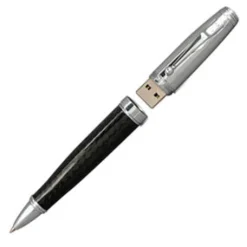 Monteverde Invincia 4 GB USB Carbon/Chrome Ballpoint Pen
