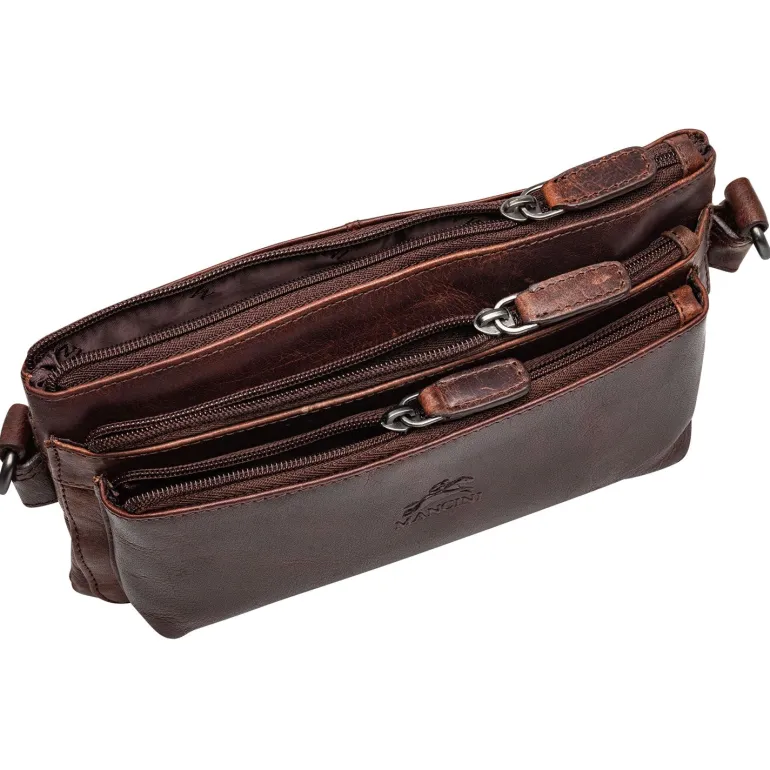 Multi Function Waist Bag, 9.5" x 2" x 5.5", Brown