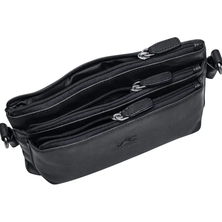 Multi Function Waist Bag, 9.5" x 2" x 5.5", Black