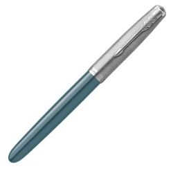 Parker 51 Teal Blue CT Fountain Pen on Sale | Altman Luggage