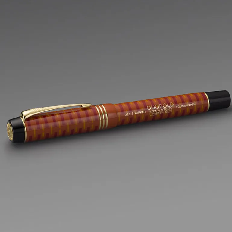 Parker Duofold 100 LE Anniversary Centennial Limited Fountain Pen Blue GT