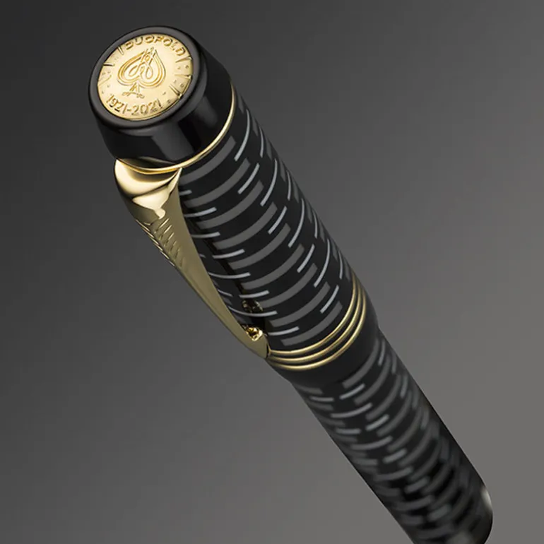 Parker Duofold 100 LE Anniversary Centennial Limited Fountain Pen Black GT