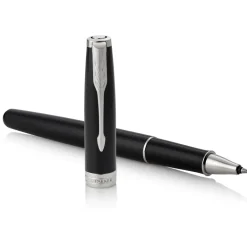 Parker Sonnet Black Lacquer CT Rollerball Pen 1931501 | Altman Luggage