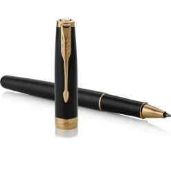 Parker Sonnet Black Lacquer GT Rollerball Pen 1931496 | Altman Luggage