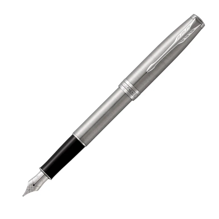 Parker Sonnet Stainless Steel CT Fountain Pen on Sale | Altman Luggage