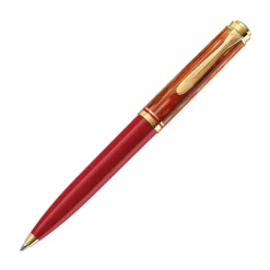 Pelikan Pens Souveran K600 Tortoiseshell Red Ballpoint Pen Sale