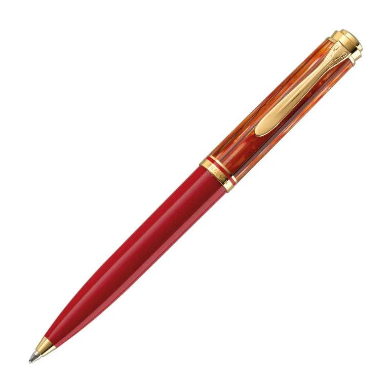 Pelikan Pens Souveran K600 Tortoiseshell Red Ballpoint Pen Sale