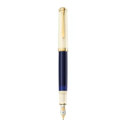 Pelikan Souveran 800 Special Edition Fountain Pen Cream Blue