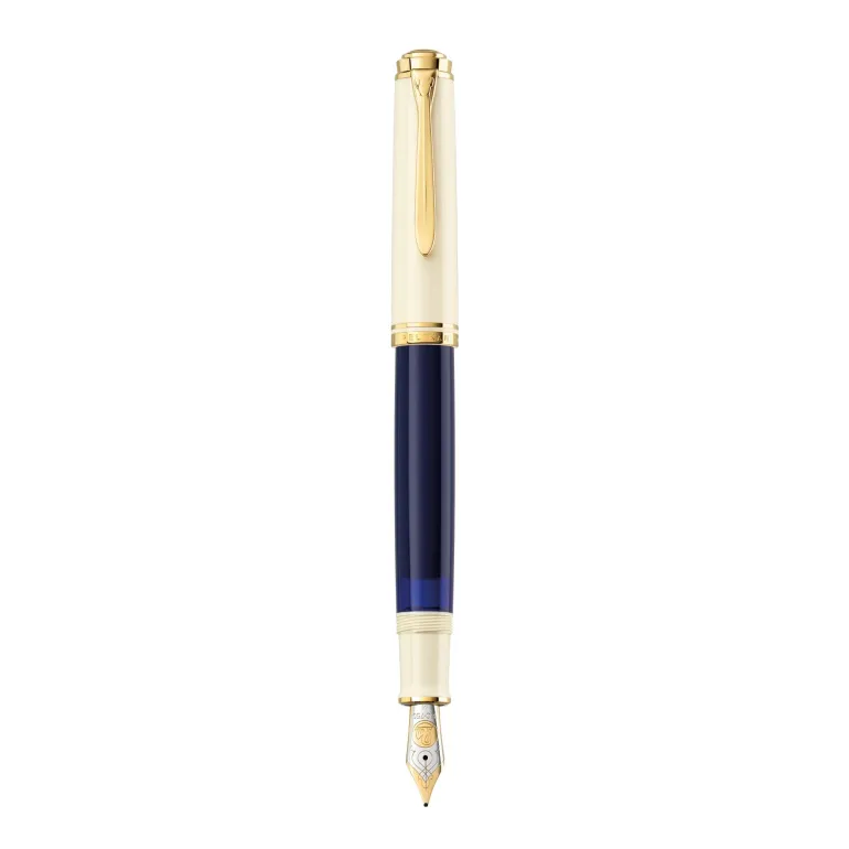 Pelikan Souveran 800 Special Edition Fountain Pen Cream Blue