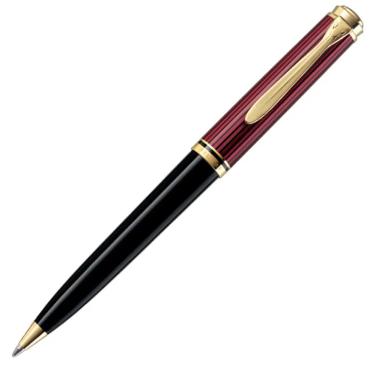 Pelikan Souveran M800 Black and Red Fountain Pen | Altman Luggage