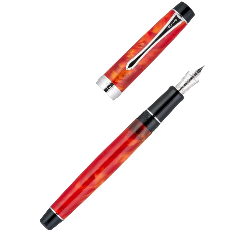 Pilot Custom Heritage SE Fountain Pen Orange Marble | Altman Luggage