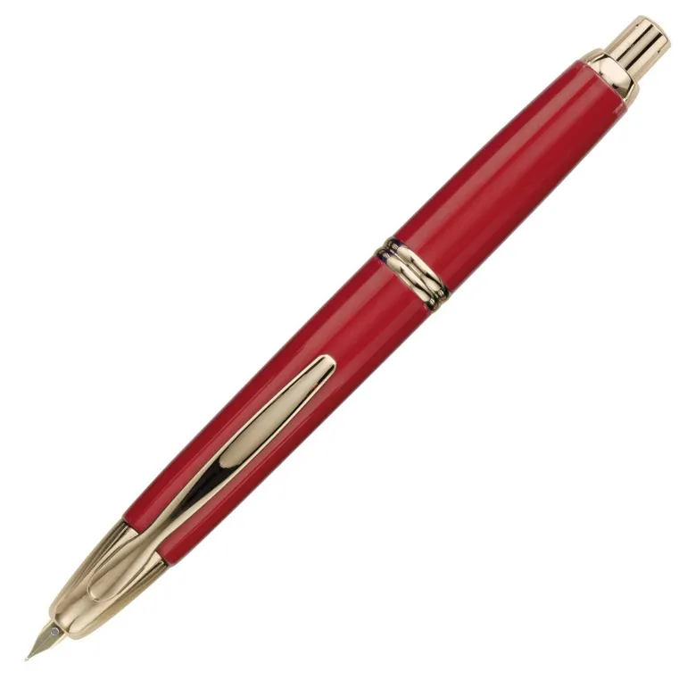 Pilot Vanishing Point Fountain Pen Red Gold Trim Sale Altman Luggage