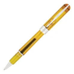 Pineider Pens Avatar Rollerball Pen Amber | Altman Luggage Sale