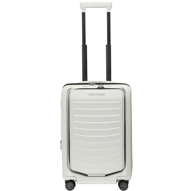 Porsche Design Roadster Hard Carry on Spinner Expandable White