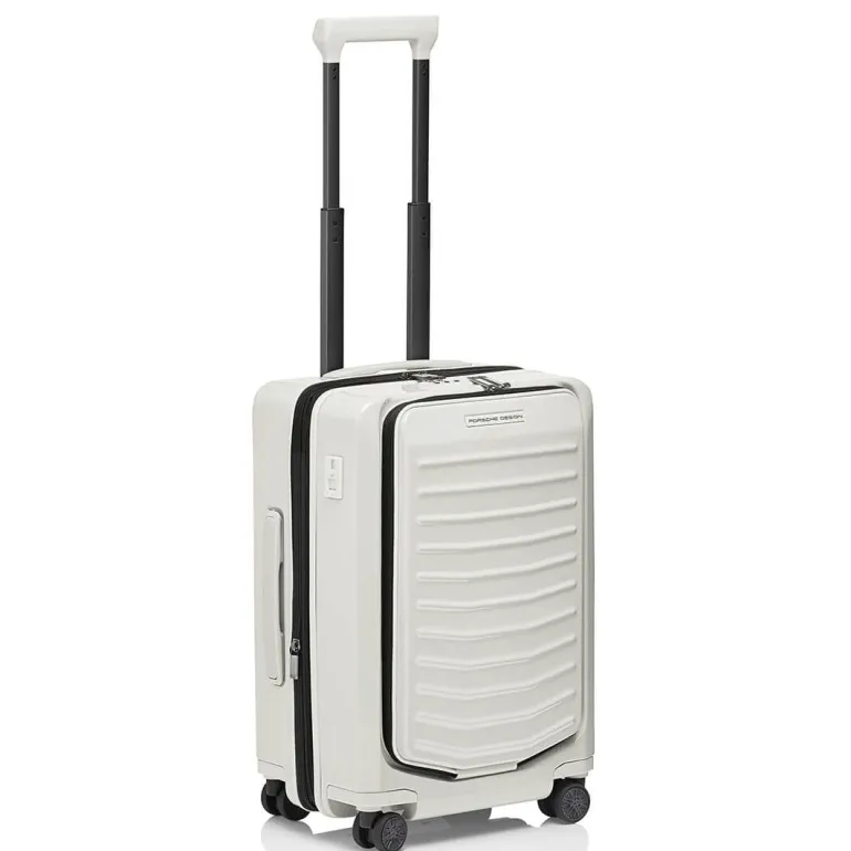Porsche Design Roadster Hard Carry on Spinner Expandable White
