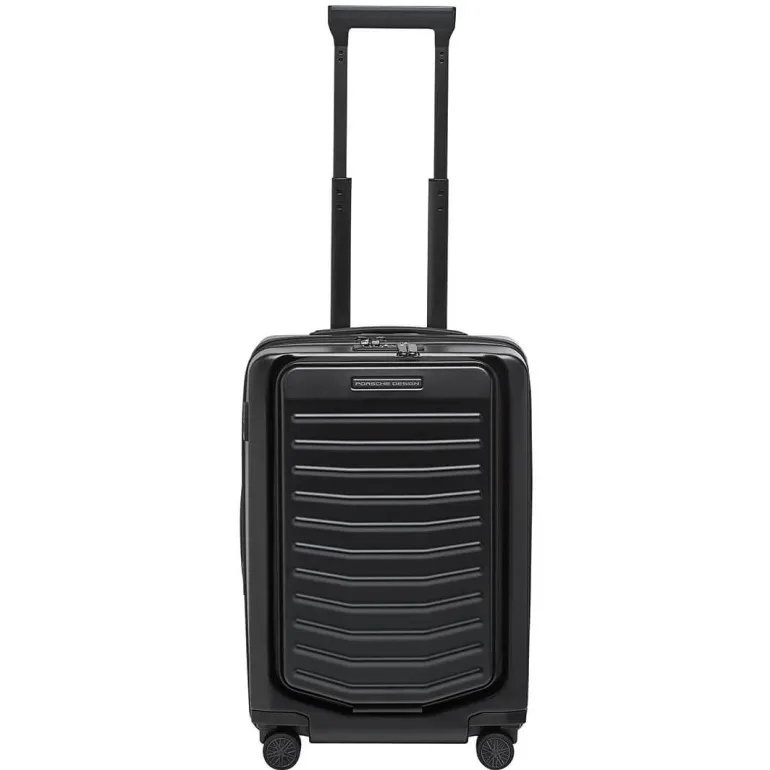 Porsche Design Roadster Hard Carry on Spinner Expandable Matte Black