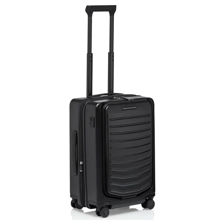 Porsche Design Roadster Hard Carry on Spinner Expandable Matte Black