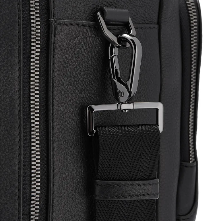 Porsche Design Roadster Leather Weekender Black | Altman Luggage