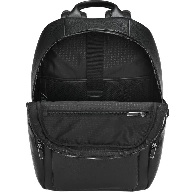 Porsche Design Roadster Leather Backpack Small Black | Altman Luggage