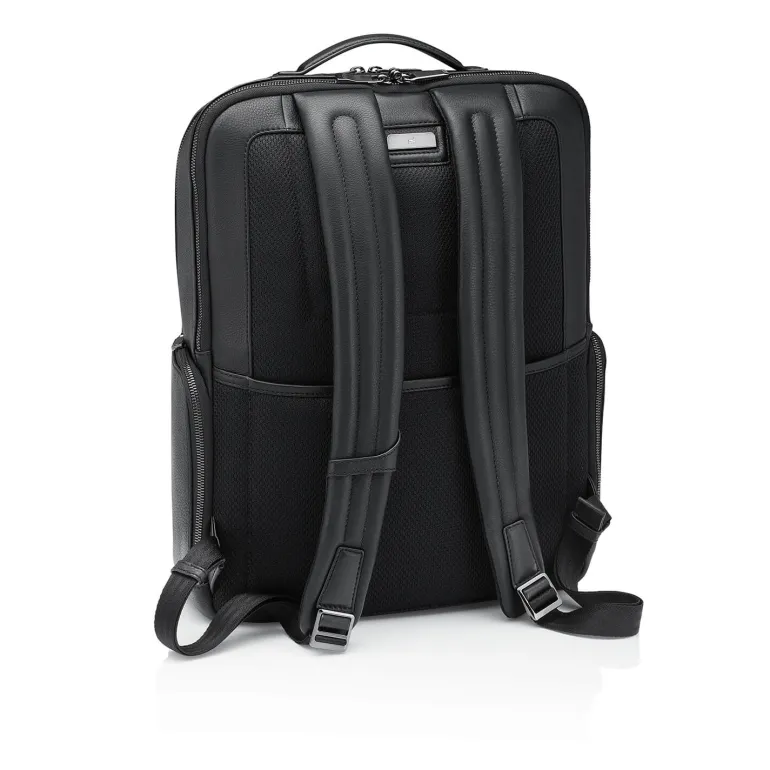 Porsche Design Roadster Leather Backpack Large Black | Altman Luggage