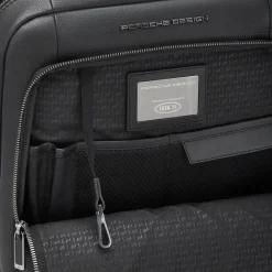 Porsche Design Roadster Leather Backpack Large Black | Altman Luggage