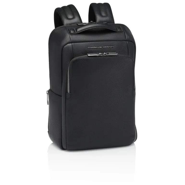 Porsche Design Roadster Leather Backpack XS Black | Altman Luggage