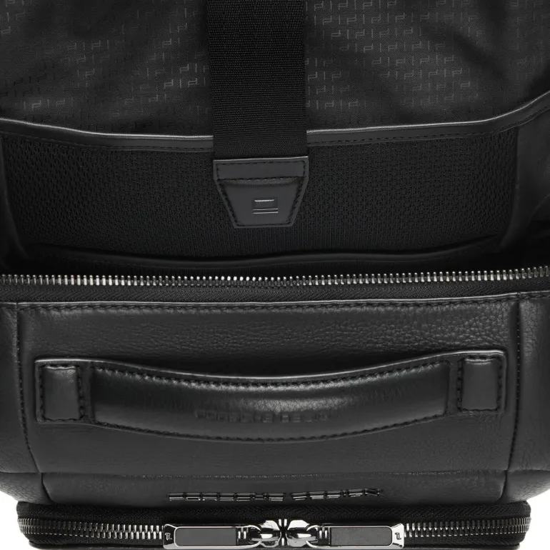Porsche Design Roadster Leather Backpack XS Black | Altman Luggage