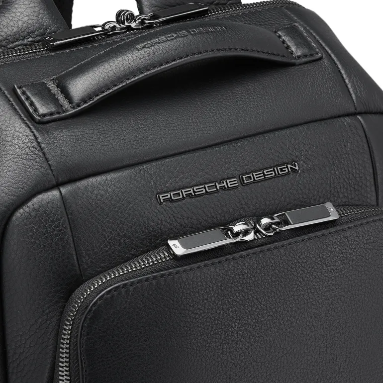 Porsche Design Roadster Leather Backpack XS Black | Altman Luggage
