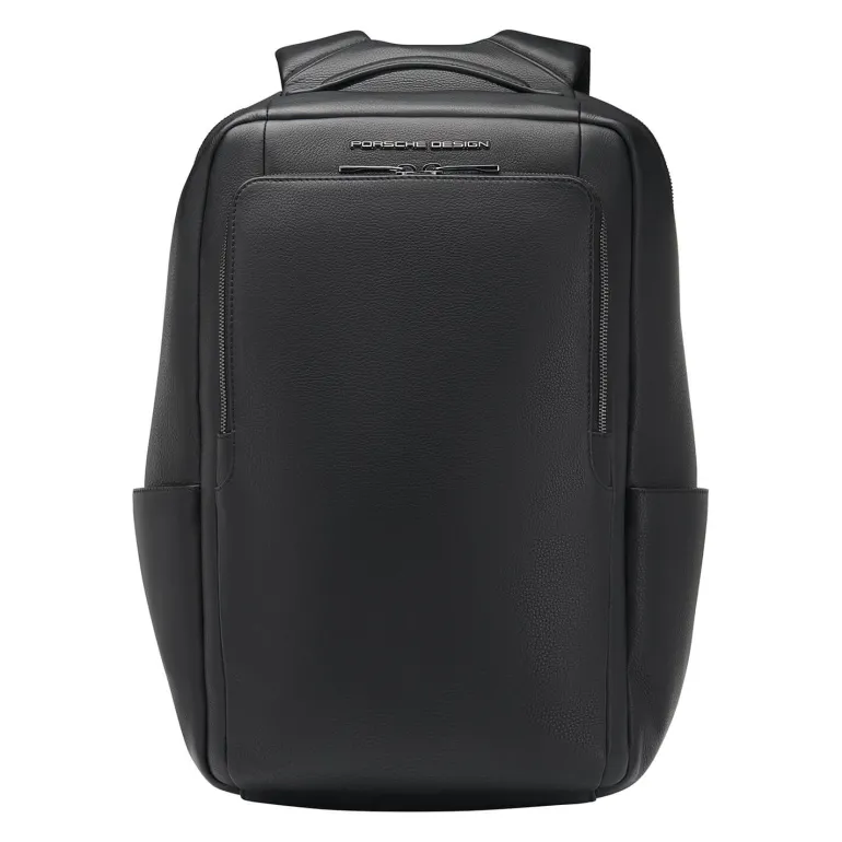 Porsche Design Roadster Leather Backpack Medium Black | Altman Luggage