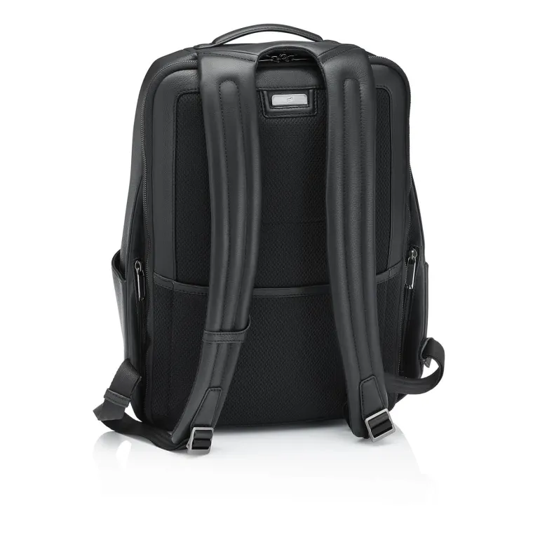 Porsche Design Roadster Leather Backpack Medium Black | Altman Luggage