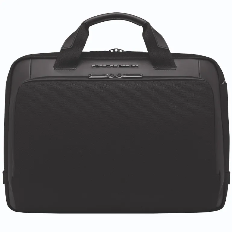 Porsche Design Roadster Nylon Briefcase M Black | Altman Luggage