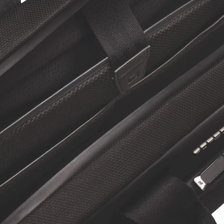 Porsche Design Roadster Nylon Briefcase M Black | Altman Luggage