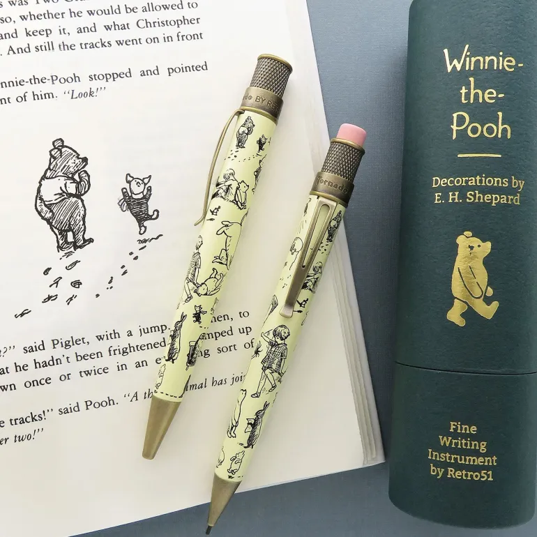 Retro 51 AA Milne Winnie the Pooh DecorationsTornado Pencil