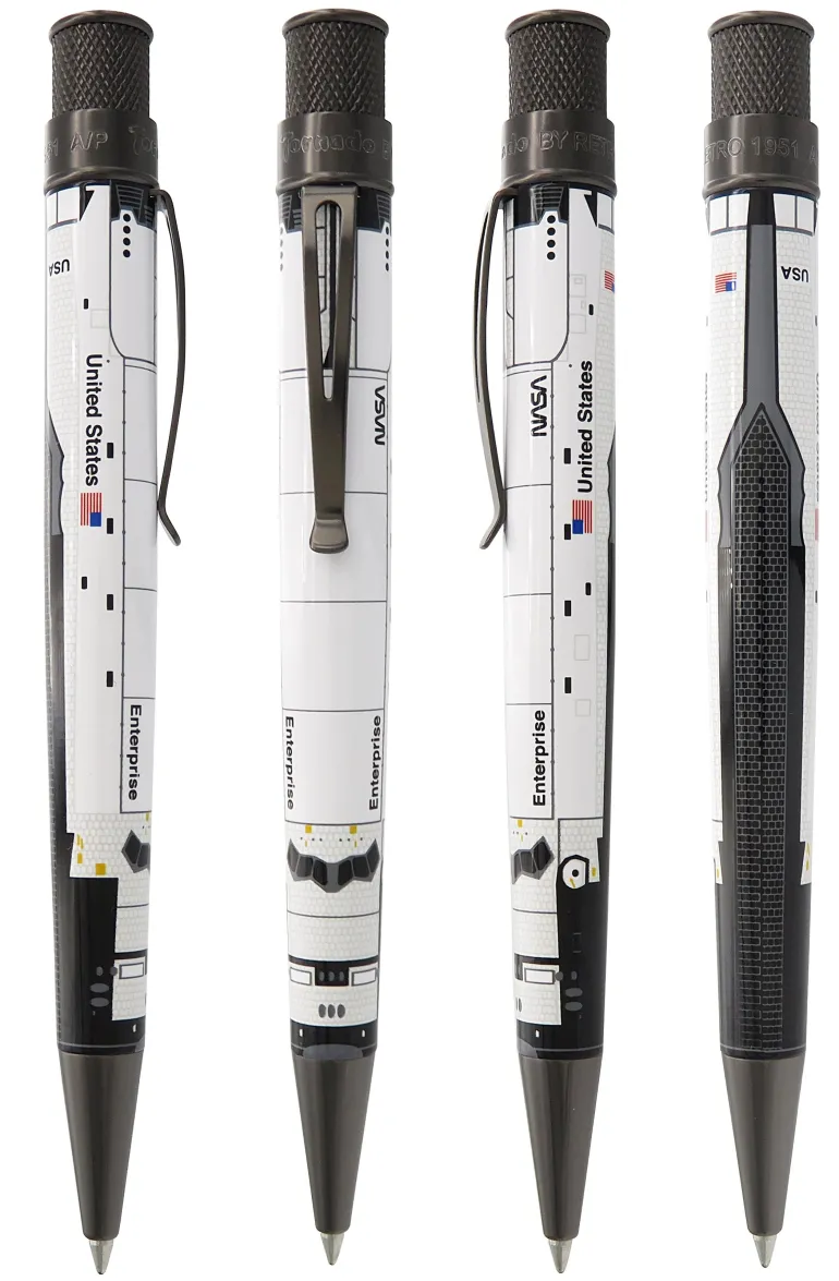 Retro 51 Limited Edition Enterprise Space Shuttle Rollerball Pen