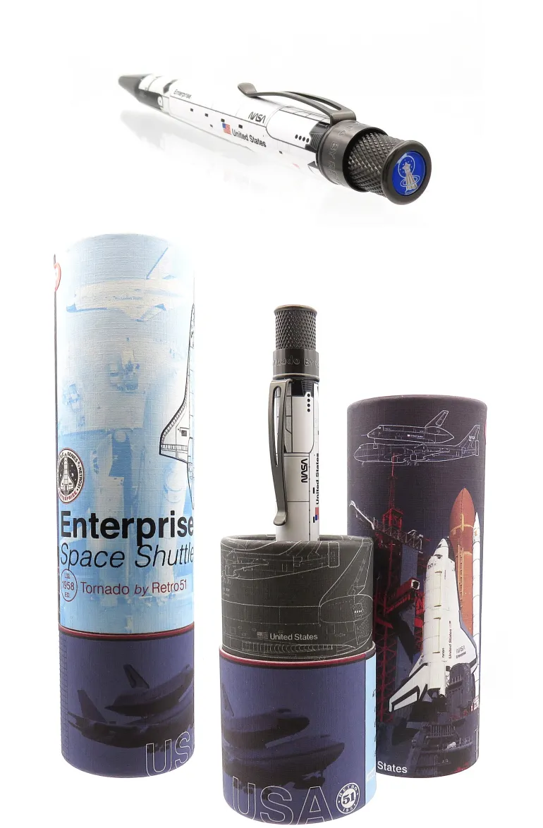 Retro 51 Limited Edition Enterprise Space Shuttle Rollerball Pen