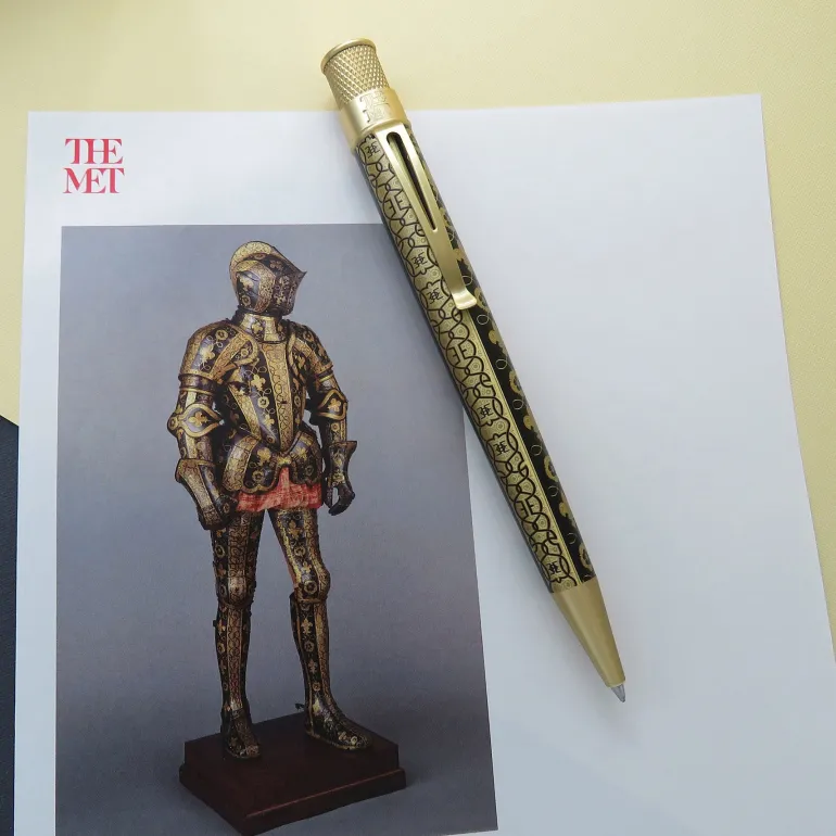 Retro 51 Metropolitan Museum Limited Edition Tudor Armor Rollerball