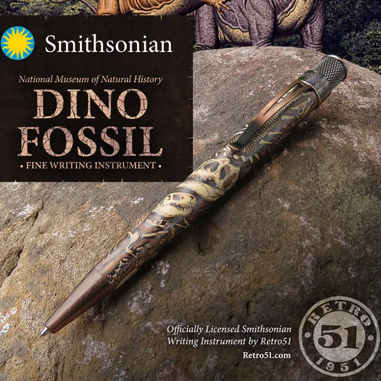 Retro 51 Smithsonian - Dinosaur Fossil Tornado™ Rollerball Pen