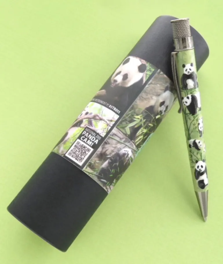 Retro 51 Smithsonian - Rollerball Pen National Zoo Panda