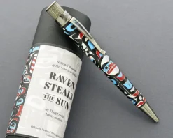 Retro 51 Smithsonian Raven Steals the Sun Rollerball | Altman Luggage
