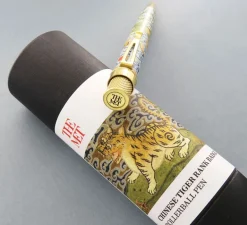 Retro 1951 The MET Chinese Tiger Rank Badge Rollerball | ALtman Luggage
