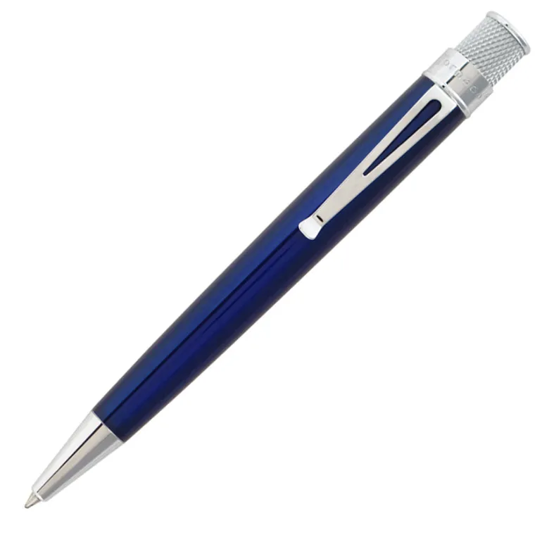 Retro 1951 Tornado Classic Lacquer Rollerball Pen True Blue | Altman Luggage