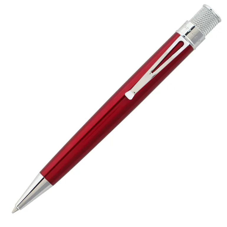 Retro 1951 Tornado Classic Lacquer Rollerball Pen Red | Altman Luggage