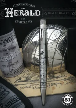 Retro 1951 Tornado Tornado Popper The Herald Limited Edition Pen