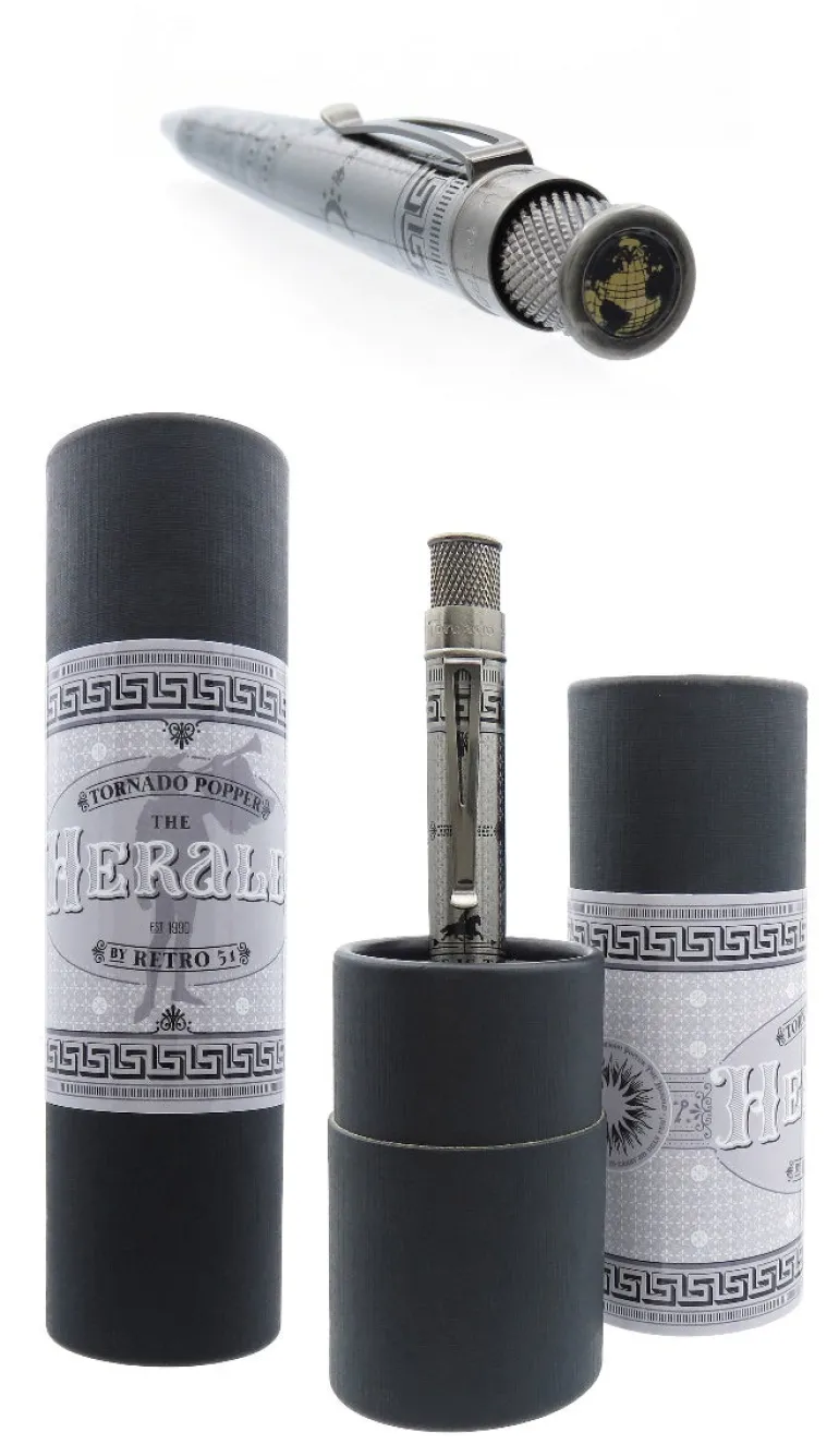 Retro 1951 Tornado Tornado Popper The Herald Limited Edition Pen