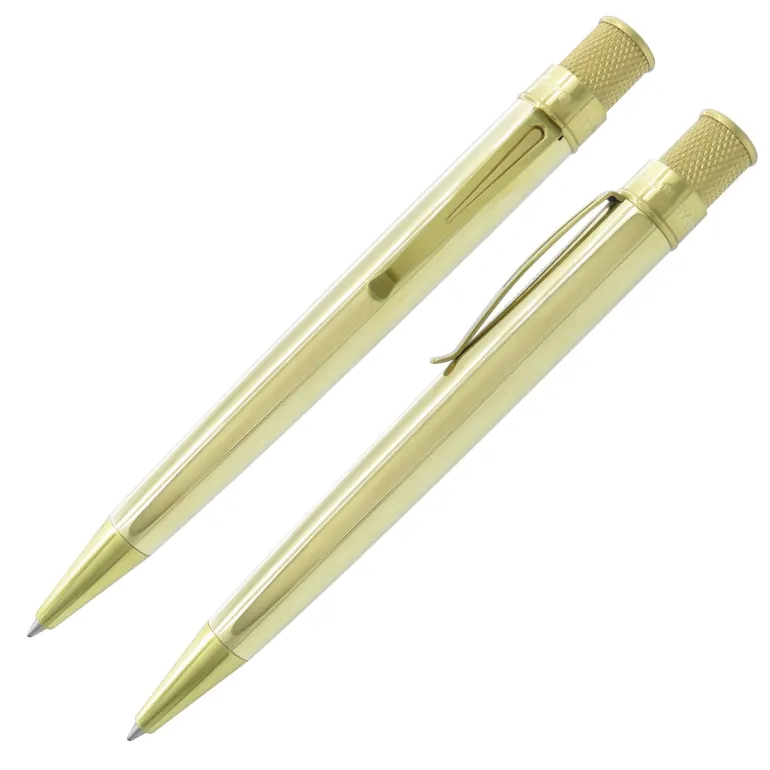 Retro 51 Tornado Vintage Metalsmith Raw Brass Pen | Altman Luggage
