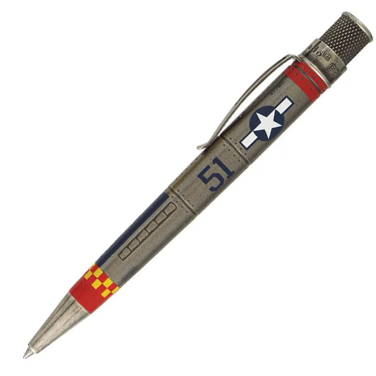 Retro 51 Tornado Vintage Metalsmith P-51 Mustang Rollerball | Pen Sale