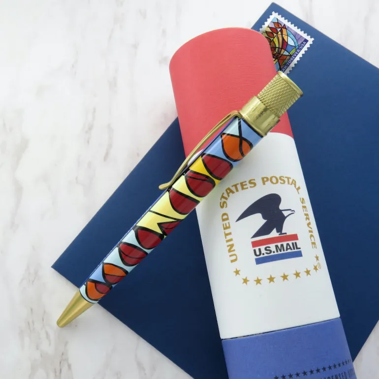 Retro51 United States Postal Service Hanukkah Stamp Rollerball Pen