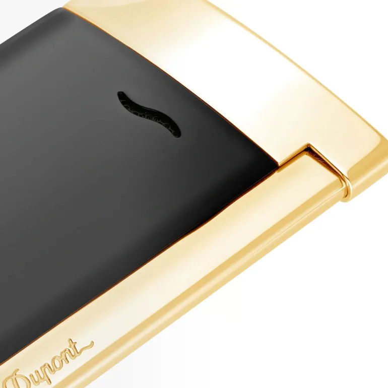 S. T. Dupont SLIM 7 Brushed Chrome Finish Lighter | Altman Luggage