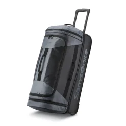 Samsonite Andante 2 32 Drop Bottom Wheeled Duffle River Rock Black
